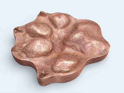 Giant bronze dog Pet-Paw